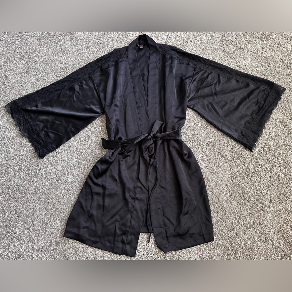Victoria's Secret Black  Robe